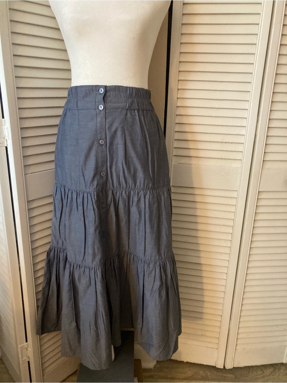 Brochu Walker Havana Skirt Blue XS - Picture 2 of 10